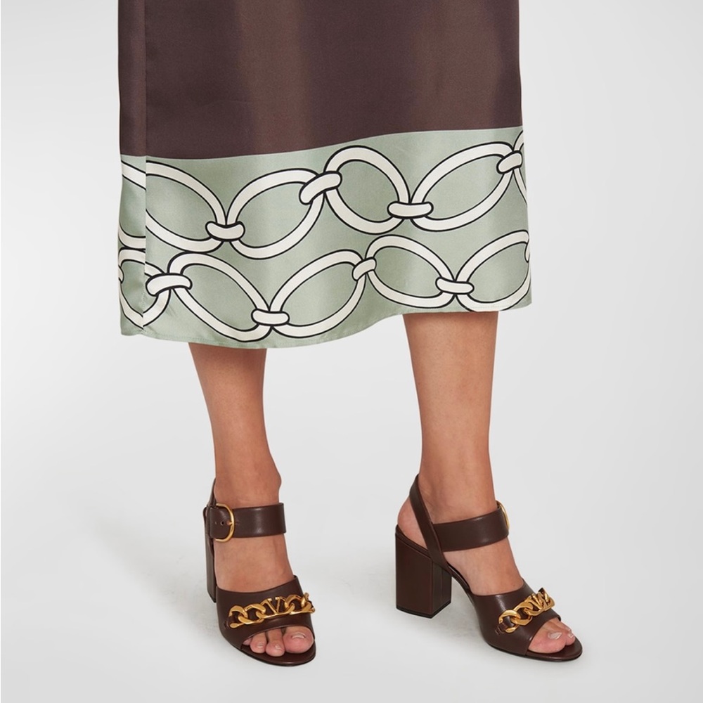 Valentino Garavani - VLogo Chain Ankle-Strap Sandals